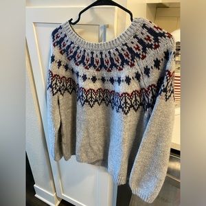 Thick and warm classic knit  sweater